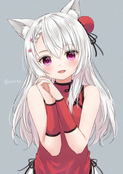 白きつねさん 
