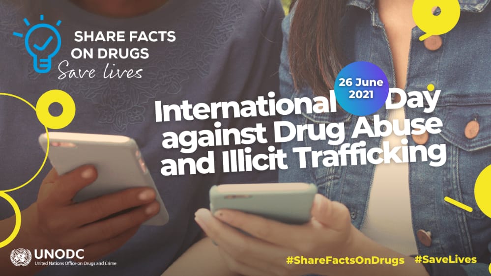 PantangCSR's tweet photo. Today we mark International Day against Drug Abuse and Illicit Trafficking. 
Remind someone about the harmful effects and save lives. https://t.co/jQItUQ7H66