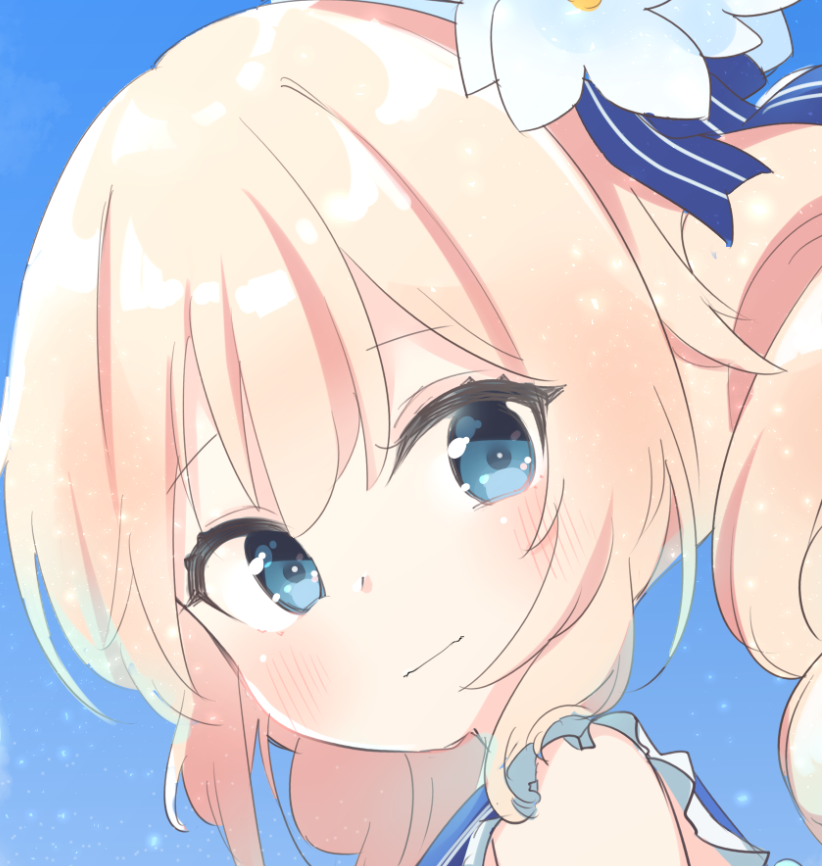 バーバラ(原神) 「水着バーバラ #原神 #GenshinImpact 」|ゆいちのイラスト