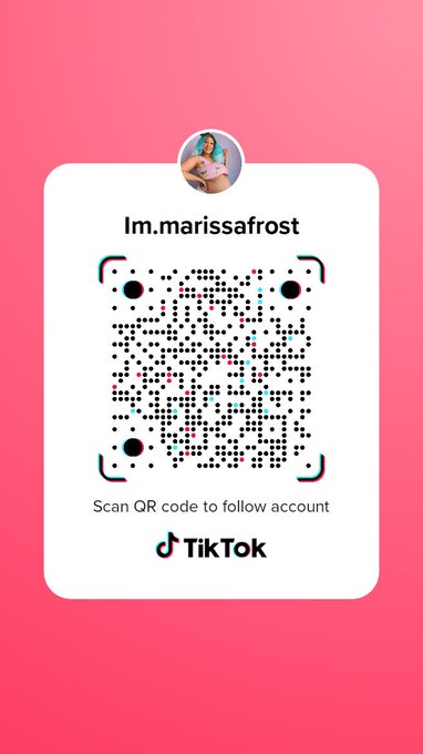 I'm back on tiktok if u wanna follow me   Im.marissafrost https://t.co/Ygmp10DiI5<a href="/tag/mvsales"class="tags"><span>#mvsales</span></a>