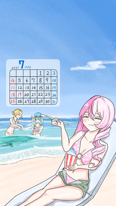 メグファミリーカレンダー壁紙のtwitterイラスト検索結果 古い順