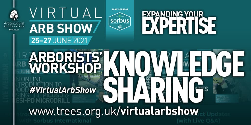 ArbAssociation's tweet photo. Our specially curated Virtual Arborists’ Workshop and Tree Climbers' Forum feature a range of must-see webinars, some excellent online learning, panel shows and a variety of video content to suit all interests.
Visit: https://t.co/gGvy4bGwP2
#VirtualARBShow #TreeTwitter #trees https://t.co/5eQ8uiL0bz