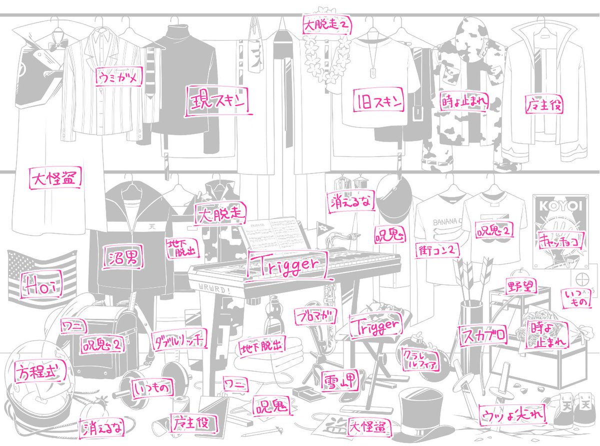 例のごとく自給自足グッズ