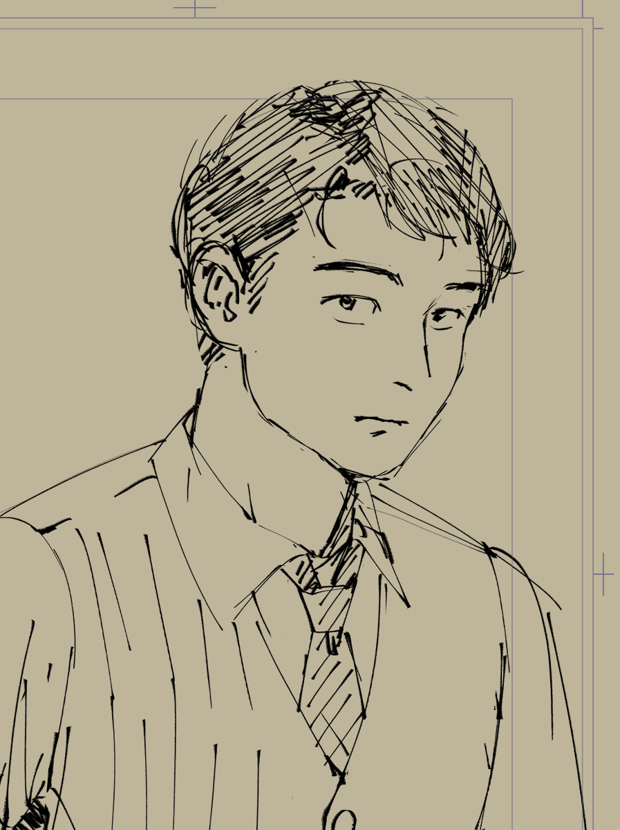 この人の言う「河野顔」とは、私がよく描いてるこういう顔のことらしいです
カクテルパーティって何…? 