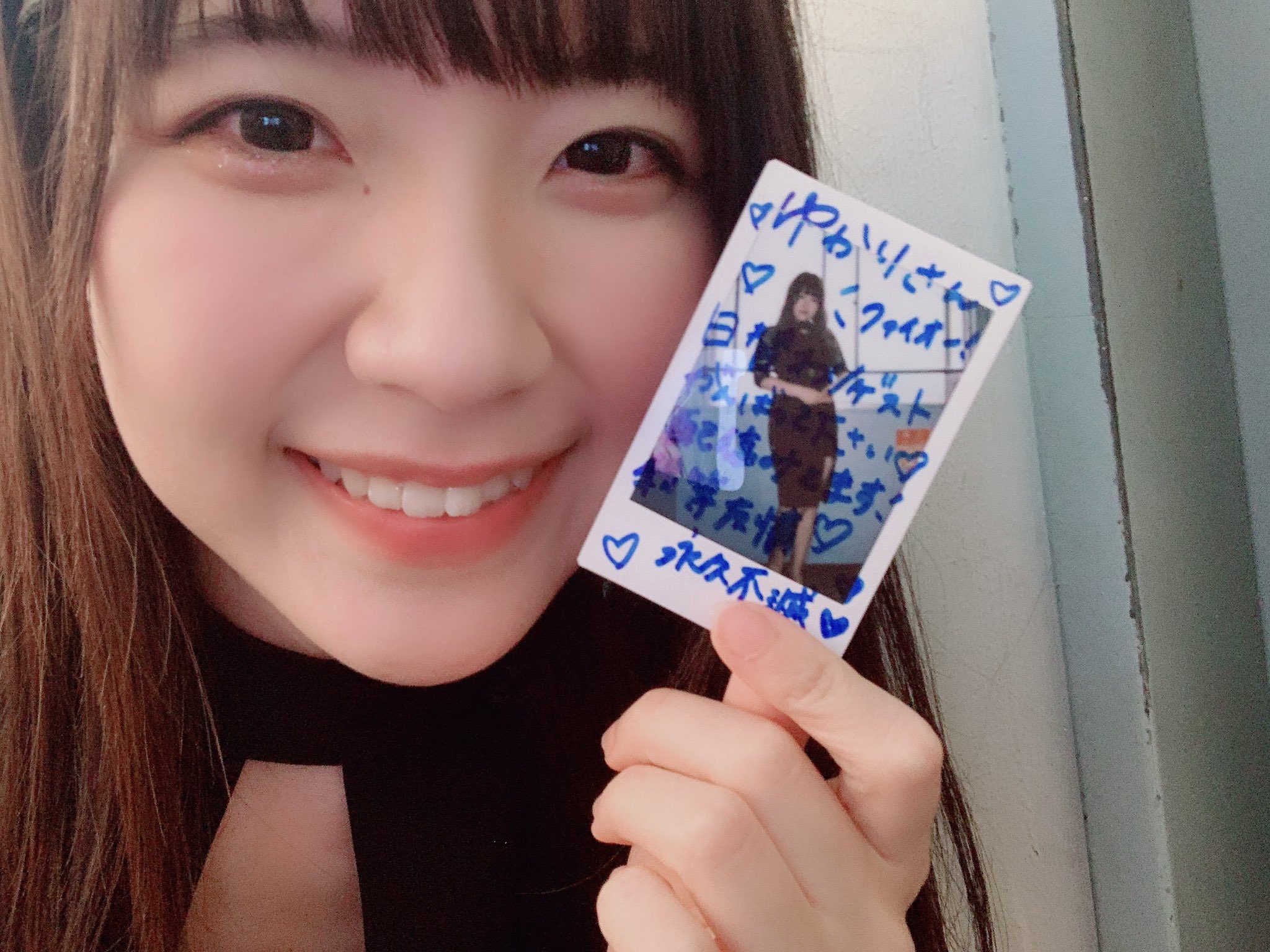 安齋由香里 サイン入りチェキ 安齋由香里 チェキ