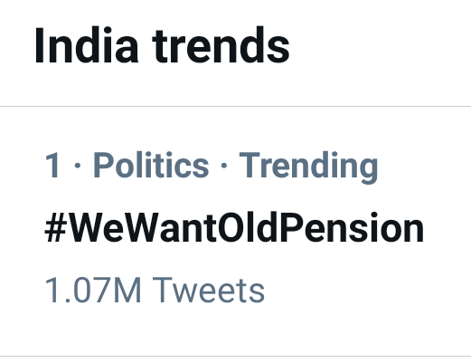 AnilVer99537188's tweet photo. #WeWantOldPension
@PMOIndia
@PiyushGoyal @NITIAayog @nsitharaman @RahulGandhi @Twitter @premiumbusiness @old_pension @neuroayush @BJP4India @ShivaGopalMish1 @RailMinIndia @HansrajMeena @Hqnrmu09 https://t.co/KVHe5vjYWB