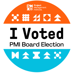 I voted in the <a href="/PMInstitute/">PMI</a> Board of Directors Election. Did you?