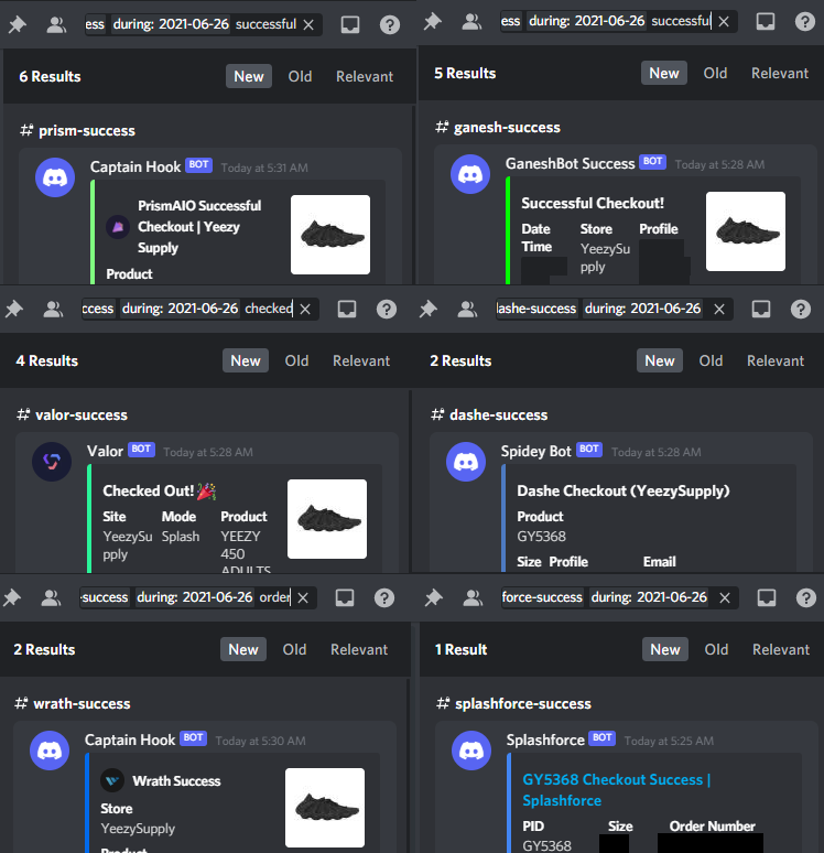 hypewalaog's tweet photo. Slow start, but then it was a🎥... 

🤖@PrismAIO @GaneshBot @ValorAIO @Dashe @wrathsoftware @Splashforcebot 

⚡️@GeekProxies (16/20) @OculusProxies @ScarletProxies @HollowProxies @Leafproxies @BartProxies @LiveProxies @mushroomproxy 

🫂@ahiddensociety @AMNotify @Soleus https://t.co/L7mcfyY7BO