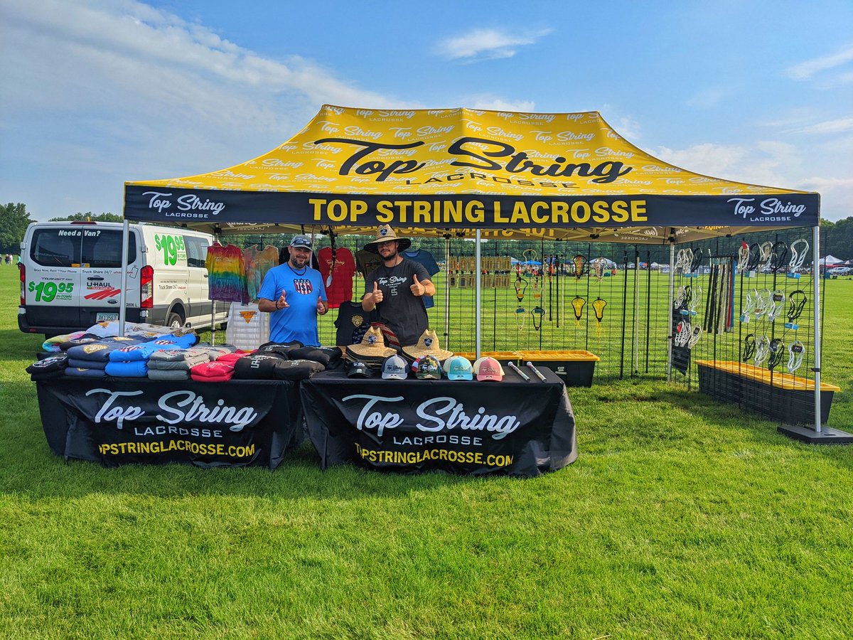 Cincinnati....we're here! Thank you to <a href="/LacrosseAmerica/">Lacrosse America</a> for having us on hand for the King of Queens event! If you're at the tournament or in the area stop on by!
*
topstringlacrosse.com
*
#TopString #Lacrosse #Lax #Cincinnati