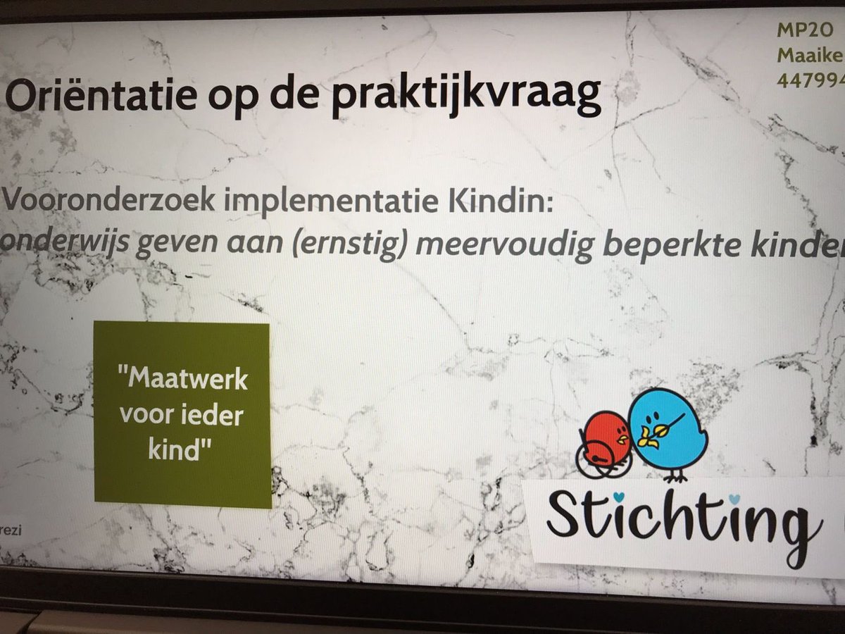 We gaan aan de slag met de implementatie van de KindIn lesmethode die speciaal ontwikkeld is in samenwerking met <a href="/gehandicaptkind/">Stichting het Gehandicapte Kind</a> . Om de implementatie zo succesvol mogelijk te laten verlopen heeft Maaike Straat hier gedegen onderzoek naar gedaan. Want we willen er alles uithalen