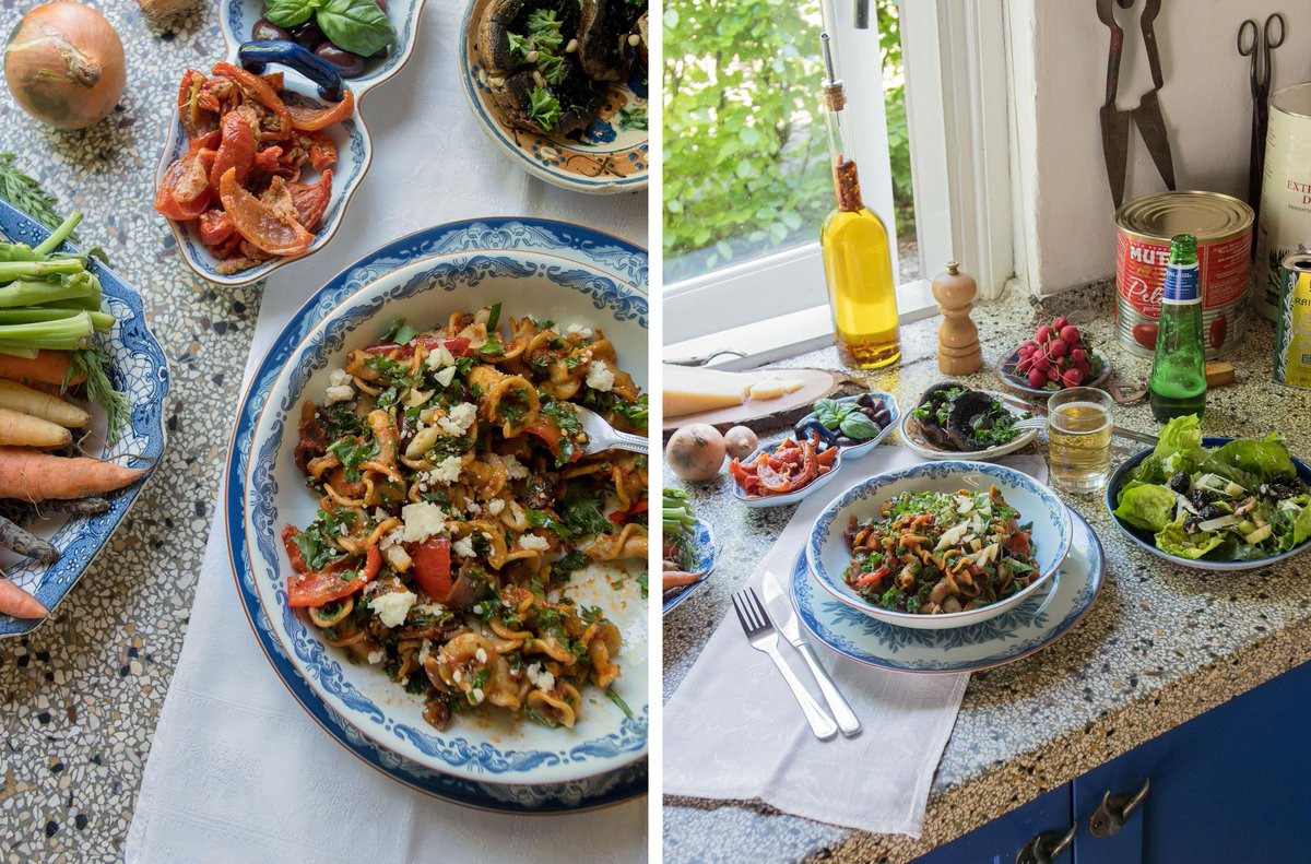 As <a href="/GinaRaeLC/">GinaRae LaCerva</a> uncovers the histories of movement, displacement, and rooting of her ancestors, she considers the legacies of gathering and feasting they left behind. Read “The Life Story of a Recipe.” Photos by Studio Airport. emergencemagazine.org/essay/the-life…