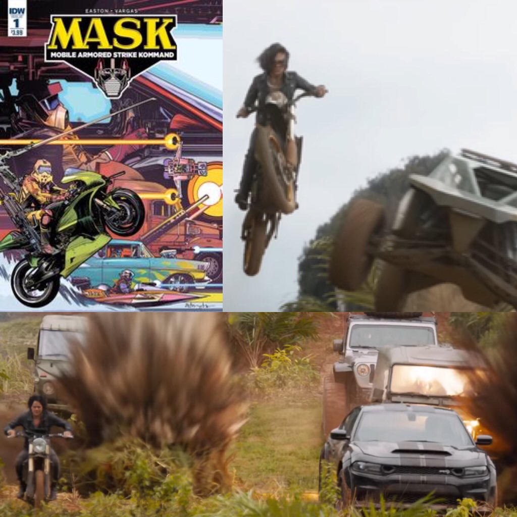 DestinyofDragon's tweet photo. Fast 9 reminded me of M.A.S.K. A LOT. Get it together Hasbro! #MASK #FastAndFurious #Fast9 #FastAndFurious9 #MobileArmouredStrikeKommand #IllusionIsTheUltimateWeapon #NothingToItButToDoIt #80sCartoons #HasbroToys #JusticeForHan #JusticeForMASK https://t.co/2R4mxQYhcq