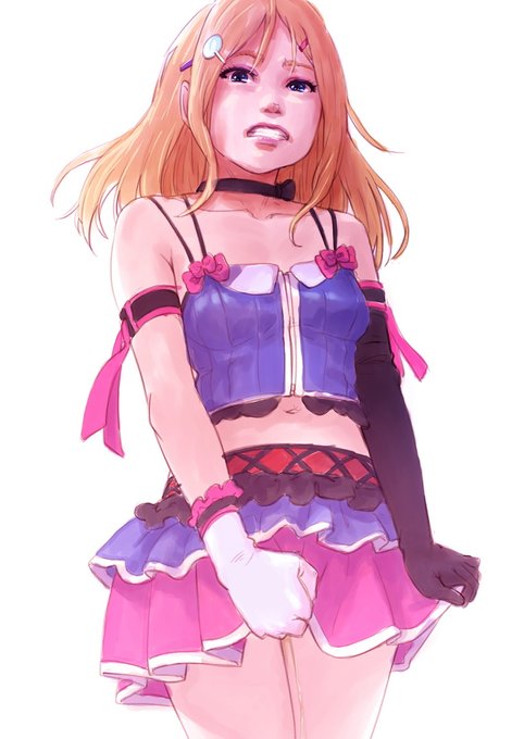 水彩っぽく落書き 