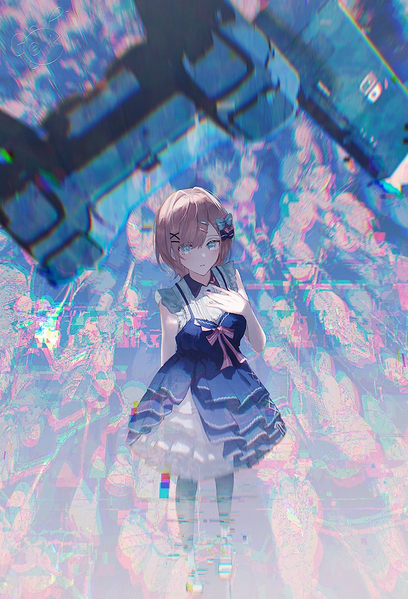 鈴原るる 「😢
 #るるのアトリエ 」|Ankodesoyのイラスト