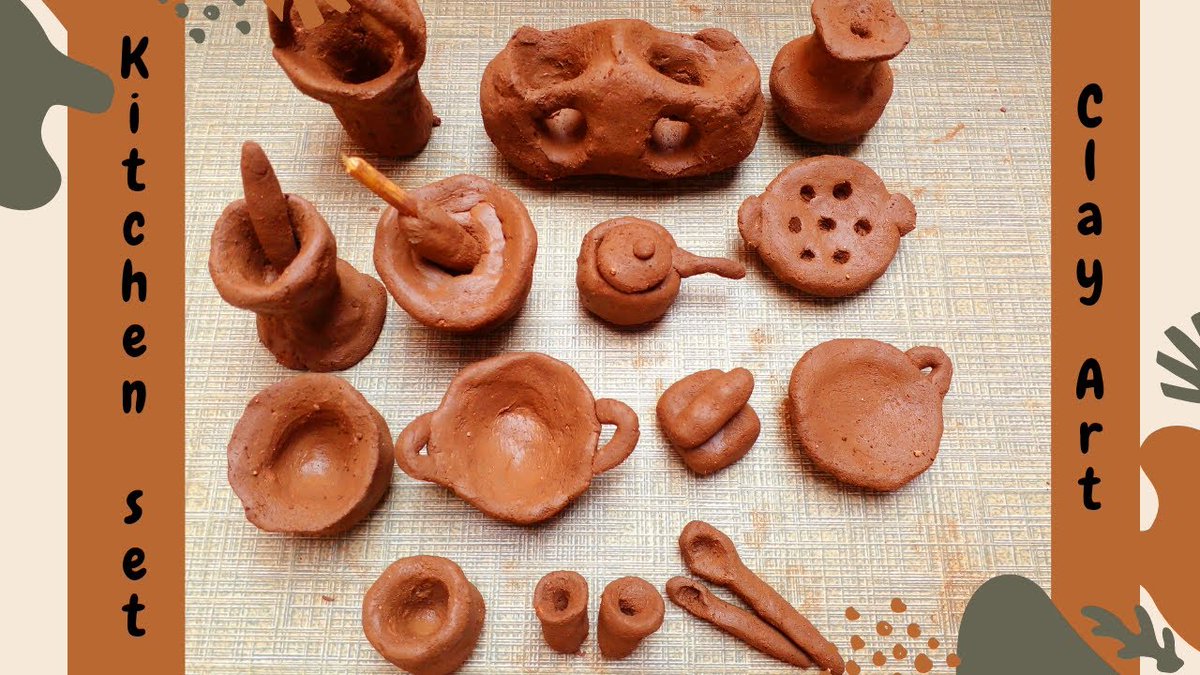 Clay Toys making for kids | Miniature kitchen set | clay craft ideas | DIY toys for kids | clay art

youtu.be/TgWhFbDh1Pw

Like 💞 Share 💞 Subscribe 🔔