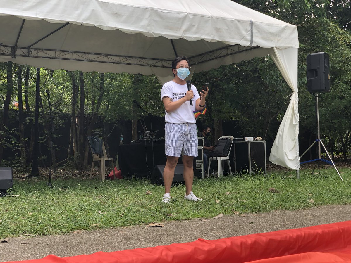 mmprideorg's tweet photo. Rocky Rinabor of @pioneerFTM: "It is truly hard to celebrate Pride when we are being killed, raped, and harassed, but Pride has always been a protest." #SulongVAKLASH✊🏽🏳️‍🌈 https://t.co/SHBtnLsbzP