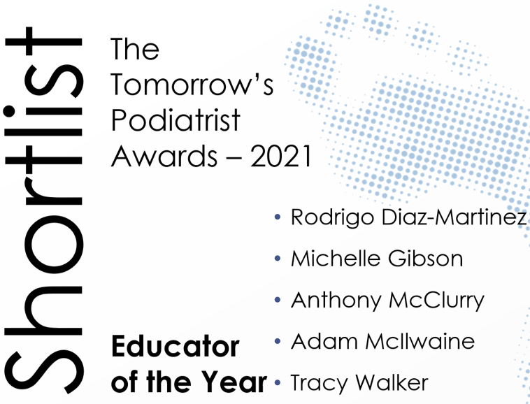 TomorrowsPods's tweet photo. 📣📣📣 Last night we announced the winners of the Tomorrow's Podiatry Awards:

The Educator of the Year went to:

Rodrigo Diaz-Martinez from @northampton_su

@UoNStudentLife

@FlexitolUK

Congratulations!!!

#TomorrowsPods #NextGenPods #PodsFixFeet #podiatry https://t.co/ojHBRWJl6u