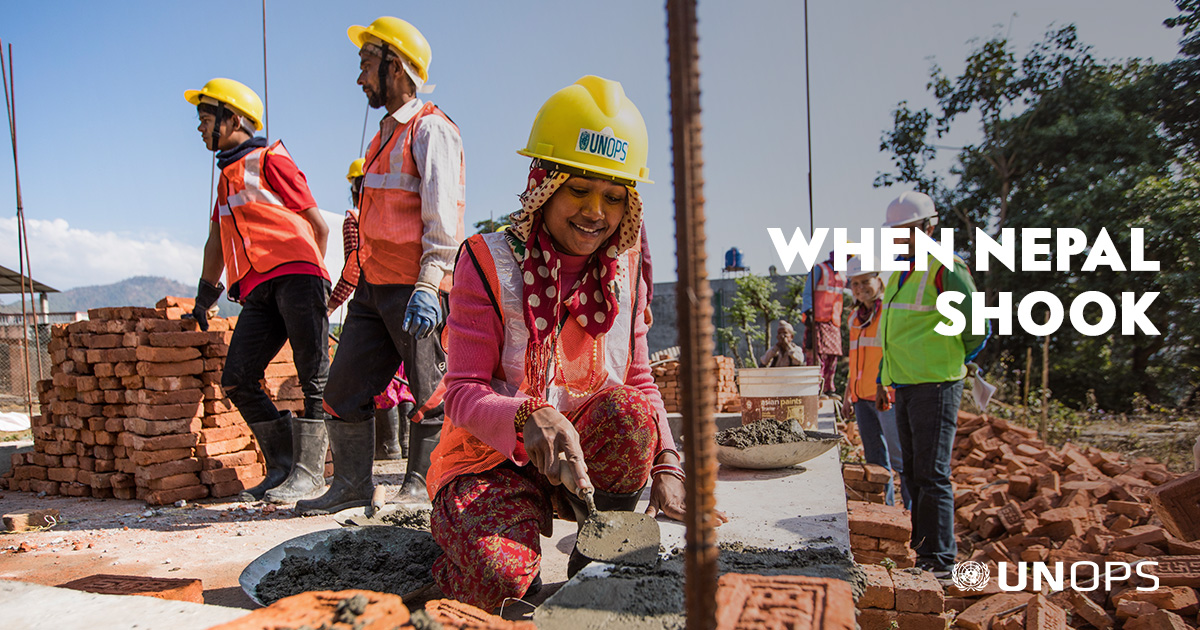 When Nepal shook – a story of hope &amp; brighter futures after the 2015 earthquake 👉 bit.ly/2EzOI0n