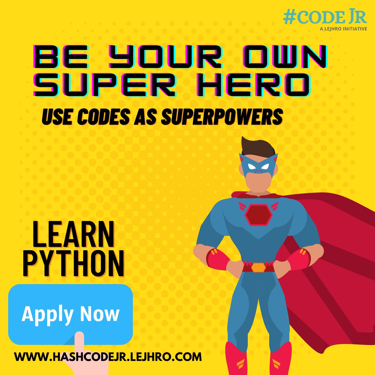 HashcodeJ's tweet image. Hey junior coders !👋🏻
Wondering if you could have any superpower ??🦸🏻‍♀️🦸🏻‍♂️
#codingkids #coding #codingforkids #codingisfun #codingclass #kids #codingschool #kidscoding #codingbootcamp #codinglife #learncoding #programming #creativecoding #education #codingonline #codingforbeginners