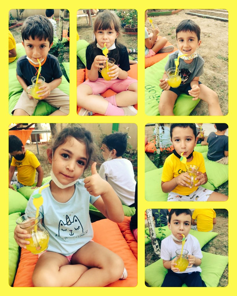 BurcuAkba12's tweet photo. İTÜ ETA VAKFI DOĞA KOLEJİ Mavişehir-2 Anasınıfı Minikleri Doğadaki Lezzetler kapsamında "Doğal Limonata"yaptılar,eğlenceli ve lezzetli dakikalar geçirdiler. @KvancBarlas @TufekVolkan @esrasert1979 @figentas84 @ayselturgut81 @EsraAkcanBastan @sevdavurhan @alaAknc8 https://t.co/fZrxXFtw70