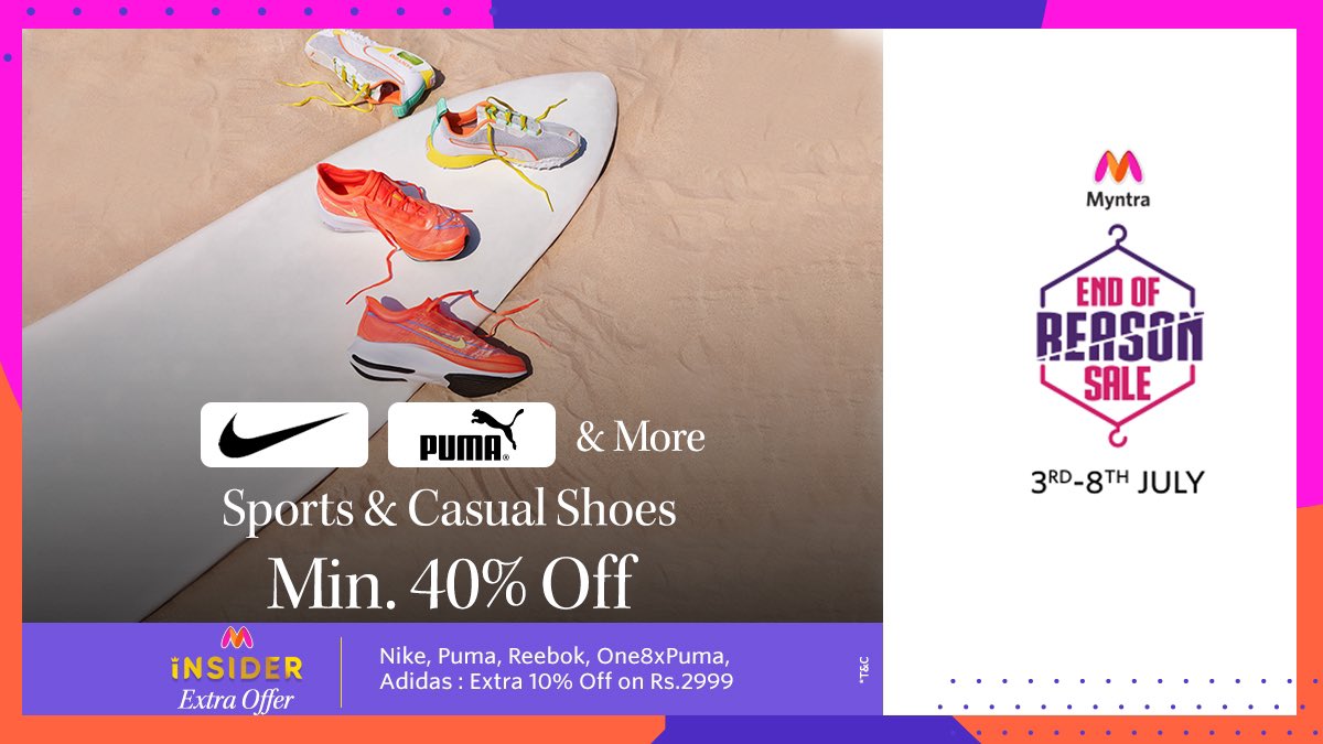 Myntra sports shoes sale best sale