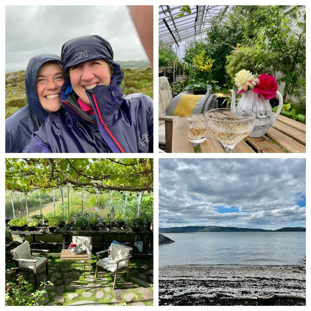 PopUpDiningRoom's tweet photo. What a fabulous couple of days ‘switching off’ with @the_gardeners_cottage_ 
The tranquility of Argyle and the joys of a Victorian greenhouse where just what the doctor ordered.  I’m not going to lie….I am now converting the greenhouse and all the wo… https://t.co/1deYa03Hol https://t.co/eRZ0NcH7hs