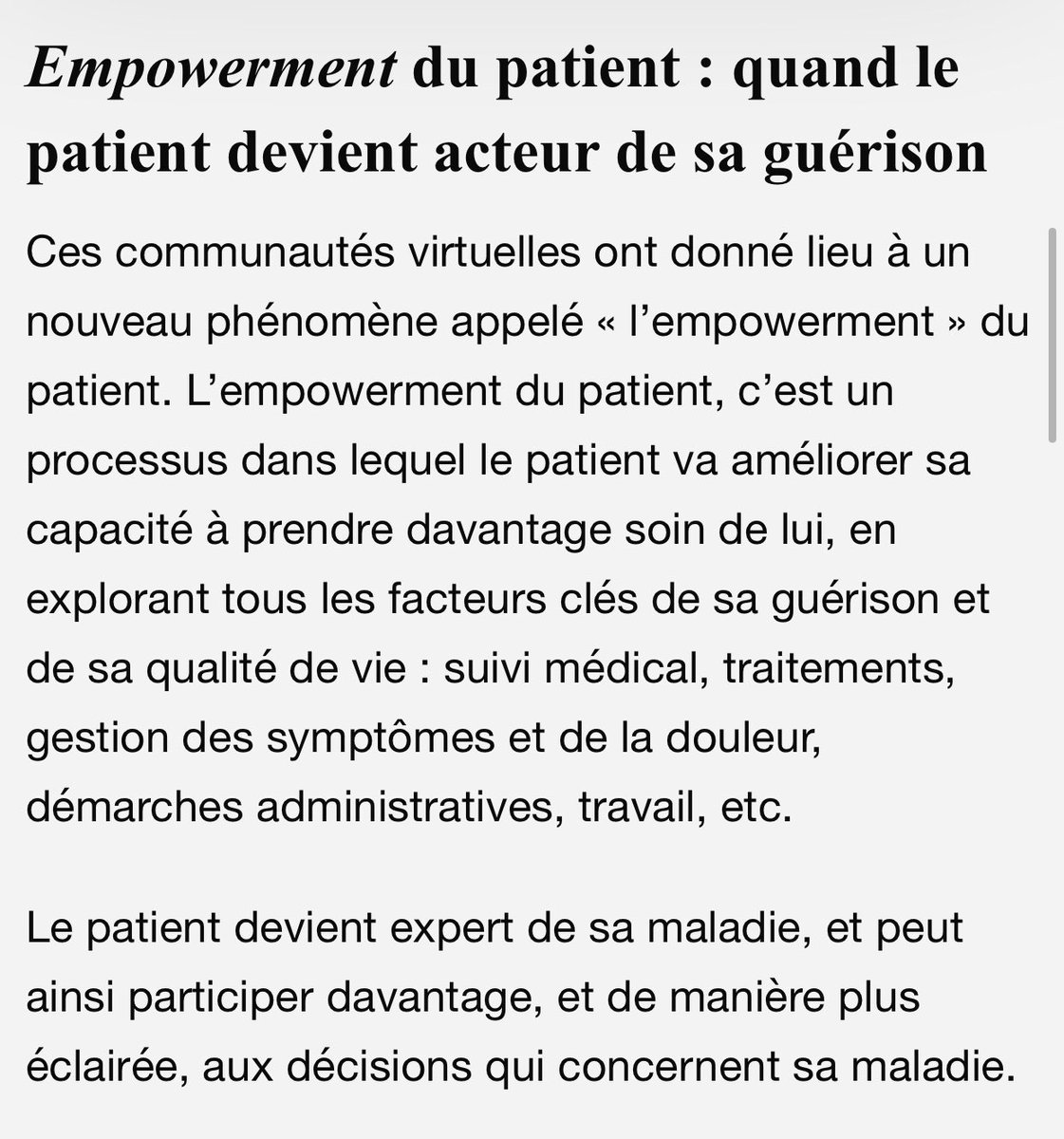 Diabetesetnous's tweet photo. Les #communautés de #patients atteints de maladies chroniques permettent de partager leur #vécu. Ils s’#informent, se #conseillent et se #soutiennent, bouleversant ainsi les codes de l’information de santé #Diabetes #MedTech #Science #Empowerment #Advocacy https://t.co/KkBIvPVyG0 https://t.co/8VXivKs1ts