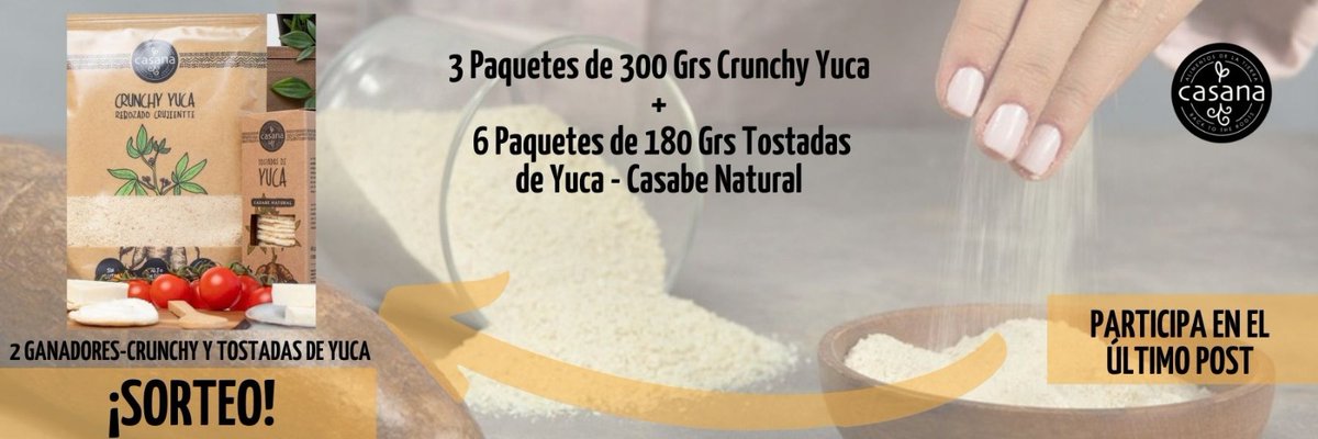 gastrocolegas's tweet photo. Tenemos un nuevo #gastrosorteo en Instagram by @CasanaFoods #gastrocolegas #gastronomy #healthyfood #vidasana #gastronomy https://t.co/OfzDgncrfz