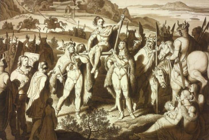 SPHLibrary's tweet image. And the #AncientCelts had same sex relationships too. #AncientRoman historian wrote: &quot;[#Celtic] men are much keener on their own sex; they lie around on furs &amp;amp; enjoy themselves with a lover on each side&quot;.😂#Pride