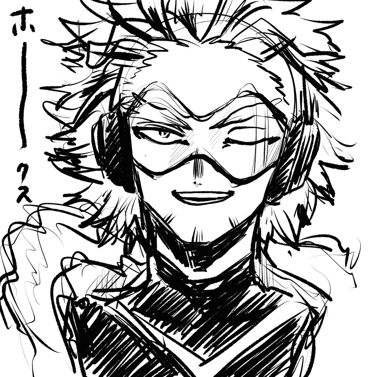 ホークス落書き 