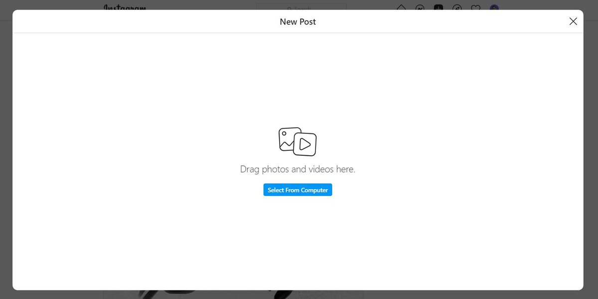 IncheFaris's tweet image. Wah, Instagram Web sudah ada fungsi seperti aplikasi; boleh upload gambar dan video!

Mudah lah kerja selepas ini nak update di Instagram melalui komputer.😎

#InstagramWeb 
#TechShare