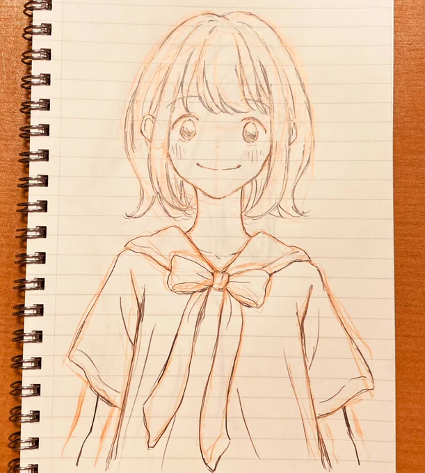 在廊中お絵描き☺︎ 