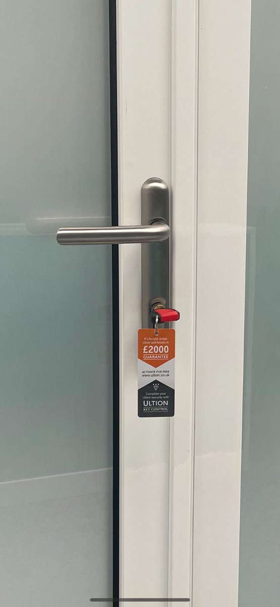 We put an anti-snap guarantee on Ultion Lock for £2000. 
For 5 years from the date of installation 💪🏼

#UltionLock