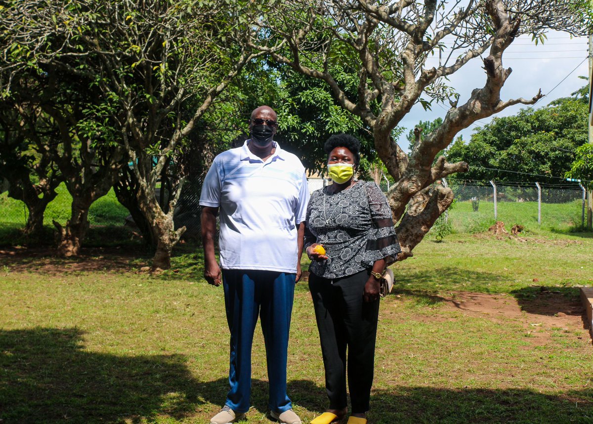 Yesterday, I was in Gulu speaking with Gen. Salim Saleh about Gulu electrification. #SustainableElectricitySupply #PoweringUganda