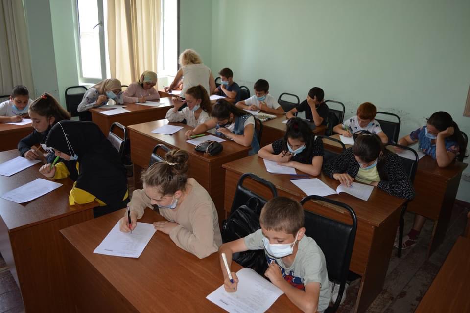 RSF_Georgia's tweet photo. It’s end-of-year exam day at the Roddy Scott Foundation. Good luck guys!! https://t.co/8ALhlKbXPc