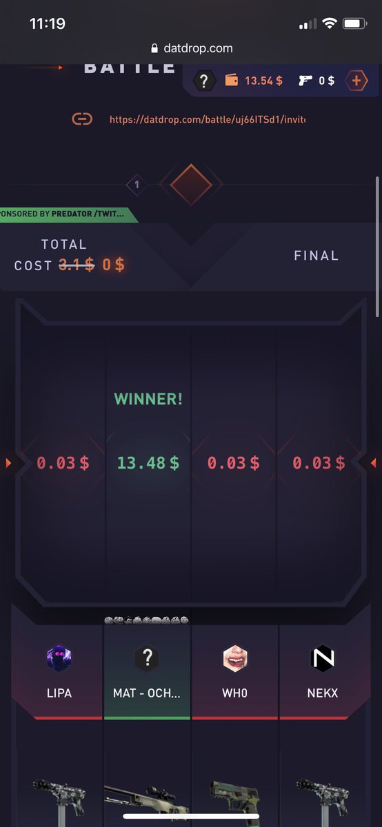 xMat786's tweet image. Thankyou @BeasPredator