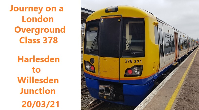MainlyTrains's tweet image. Journey -    Harlesden to Willesden Junction on a London Overground Class 378 on 20/03/21

youtu.be/BuQMHt6IETg

#mainlytrains #Londonoverground #Class378 #Journeyontatrain #WiilesdenjunctionStation #HarlesdenStation #BritishRailways #Railways #trains