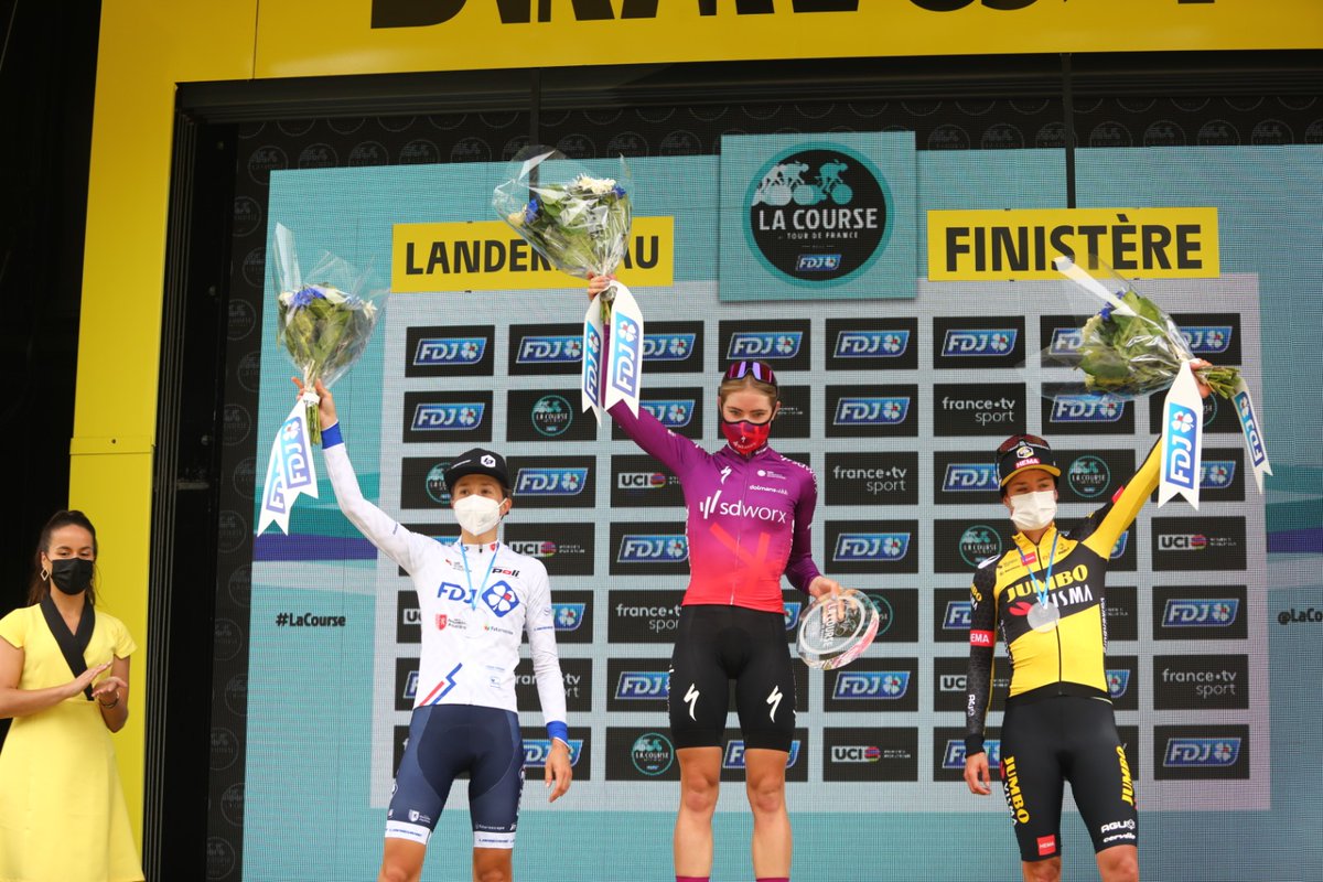 La Course by Le Tour (@lacoursebytdf) on Twitter photo 🏆 Rankings 🏆
🏆 🇳🇱 <a href="/demivollering/">Demi Vollering</a>
🥈 🇳🇱 <a href="/marianne_vos/">Marianne Vos</a>
🥉 🇩🇰 <a href="/CUttrupLudwig/">Cecilie Uttrup Ludwig</a>
#LaCourse 🏆 Rankings 🏆
🏆 🇳🇱 <a href="/demivollering/">Demi Vollering</a>
🥈 🇳🇱 <a href="/marianne_vos/">Marianne Vos</a>
🥉 🇩🇰 <a href="/CUttrupLudwig/">Cecilie Uttrup Ludwig</a>
#LaCourse