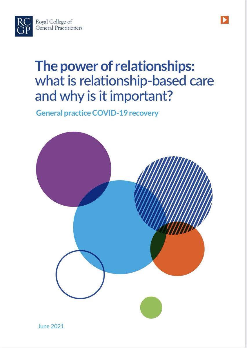 Rediscovering the joy of being a GP
#RCGPCouncil 
Why the relationship between GPs and patients is important…
continuity of care, developing trust, empathy and effectiveness. 
Can this be achieved with overwhelming demand?
#RelationshipBasedCare 
rcgp.org.uk/policy/general…