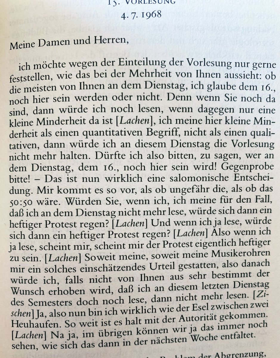 Schulische Prä-Sommerferienstimmung gut getroffen #adorno