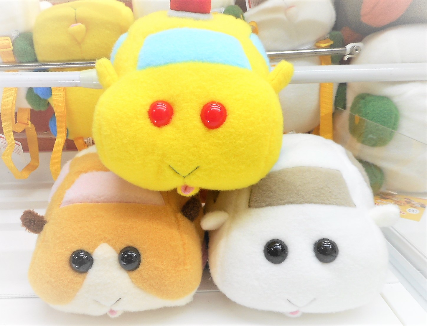 Amazon.co.jp: ナムコ限定 PUI PUI モルカー ぬいぐるみリュック