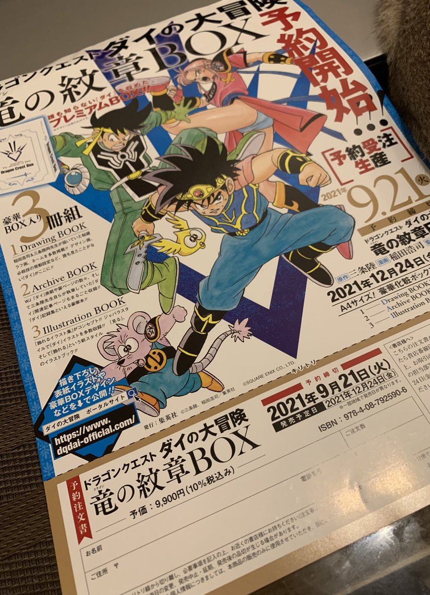 57%OFF!】 ドラゴンクエスト ダイの大冒険 竜の紋章BOX