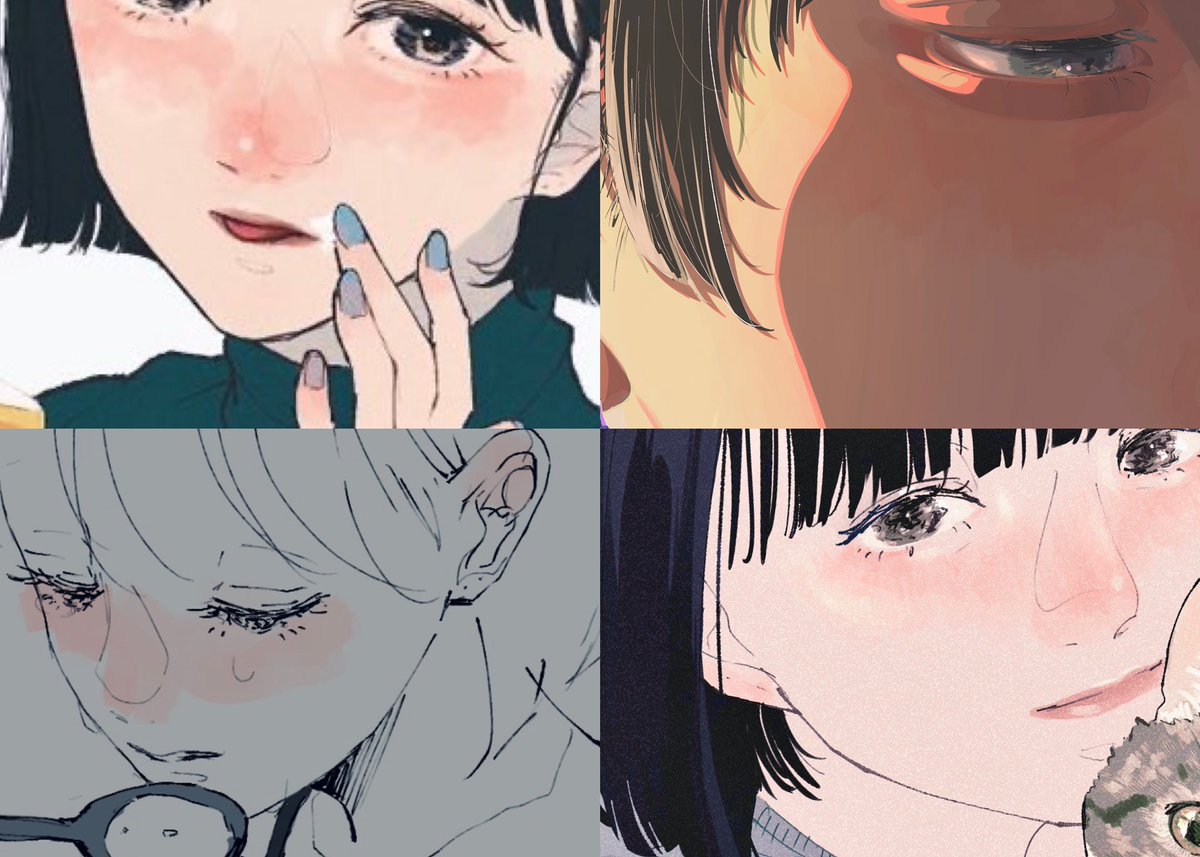 友達から私の絵の頬をイメージしたチークを貰いました 嬉しい ゆいあいのイラスト