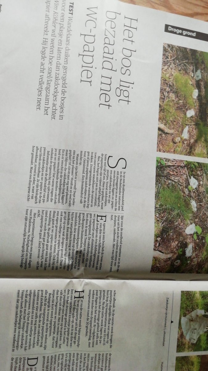 GedeeldVerleden's tweet photo. 1e reactie: mooi experiment. 2e reactie: het gaat over 'wandelaars die de bosjes induiken voor een plasje' . Maar de schrijver (een man die plast zonder achterlating doekjes) vermijdt het woord 'vrouw' wel heel opvallend. https://t.co/6iM0HY3av2