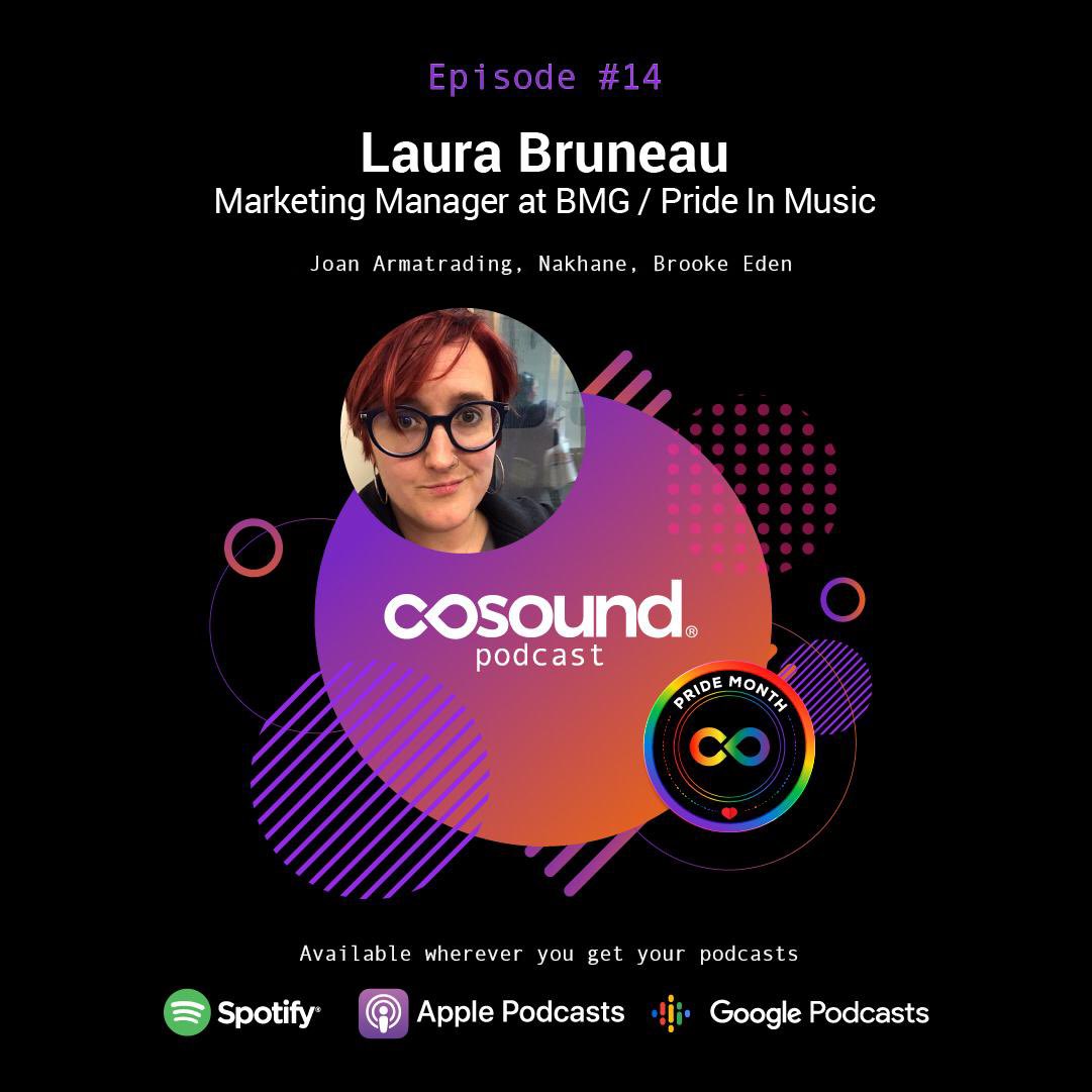 Episode 14 of the @cosoundhq podcast is now live and features Pride in Music’s Laura Bruneau! Listen now at open.spotify.com/episode/0PXwB2…

#pridemonth #pride #podcast