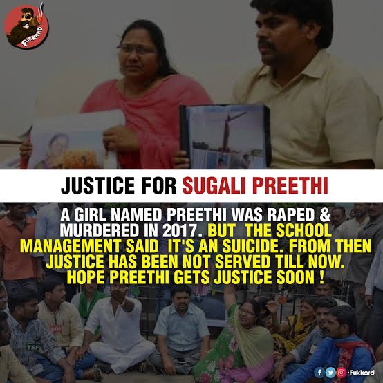 PrabhasNetwork_'s tweet image. Let's Together Fight For Justice and Stand With Them 🙏 Until the Real JUSTICE happens 🙌✊
Requesting Everyone to take this issue as their personal and irrespective of Fandoms..
Let's Fight For Our SISTER.
#JusticeForSugaliPreethi