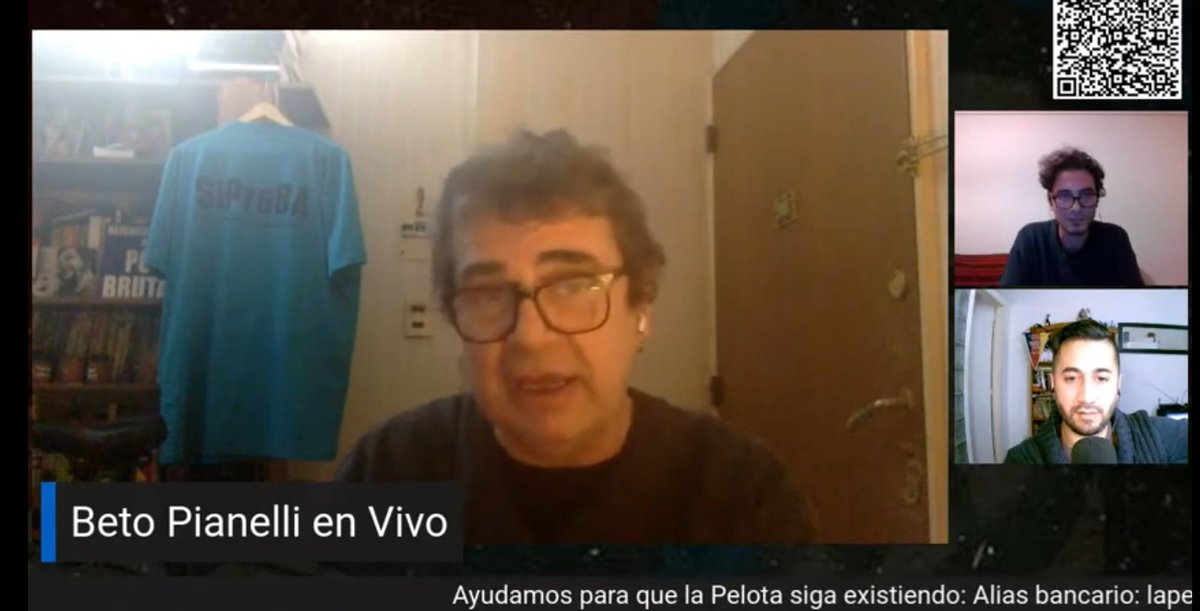 lpsargentina's tweet photo. 🚇Beto Pianelli @pbetito en La Pelota Sindical TV 📺

"Nosotros estamos a favor del modelo sindical argentino pero con democracia, con la posiblidad de poder ir a elecciones, presentar una lista y que no te echen" 

#lpstv
#ENTREVISTA
#betopianelli
#26Junio https://t.co/jQbkf2i0w9