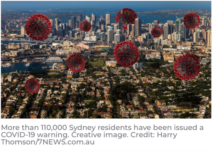 AdenGlaven1994's tweet photo. This isn't great. The giant viruses are now terrorising Glebe https://t.co/bv54yPkH9B