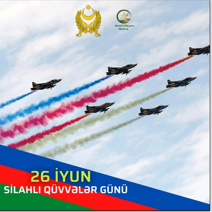MdSosial's tweet photo. 26 iyun - Azərbaycan Respublikası Silahlı Qüvvələr Günür 

#AzərbaycanRespublikasıSilahlıQüvvələrGünü #26iyun #AzərbaycanOrdusu #MənimDünyam #YaşamKomandası https://t.co/PghelUkvSN