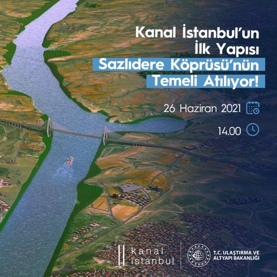 "Beklenen gün gelecekse çekilen çile kutsaldır derler. Evet beklediğimiz gün geldi her türlü engellere, algılara, yalanlara, rağmen biz yolumuzdan asla dönmedik, dönmeyeceğiz Kanal
İstanbul'umuz Türkiye'mize hayırlı olsun."

#KanalİstanbulKazananTürkiye